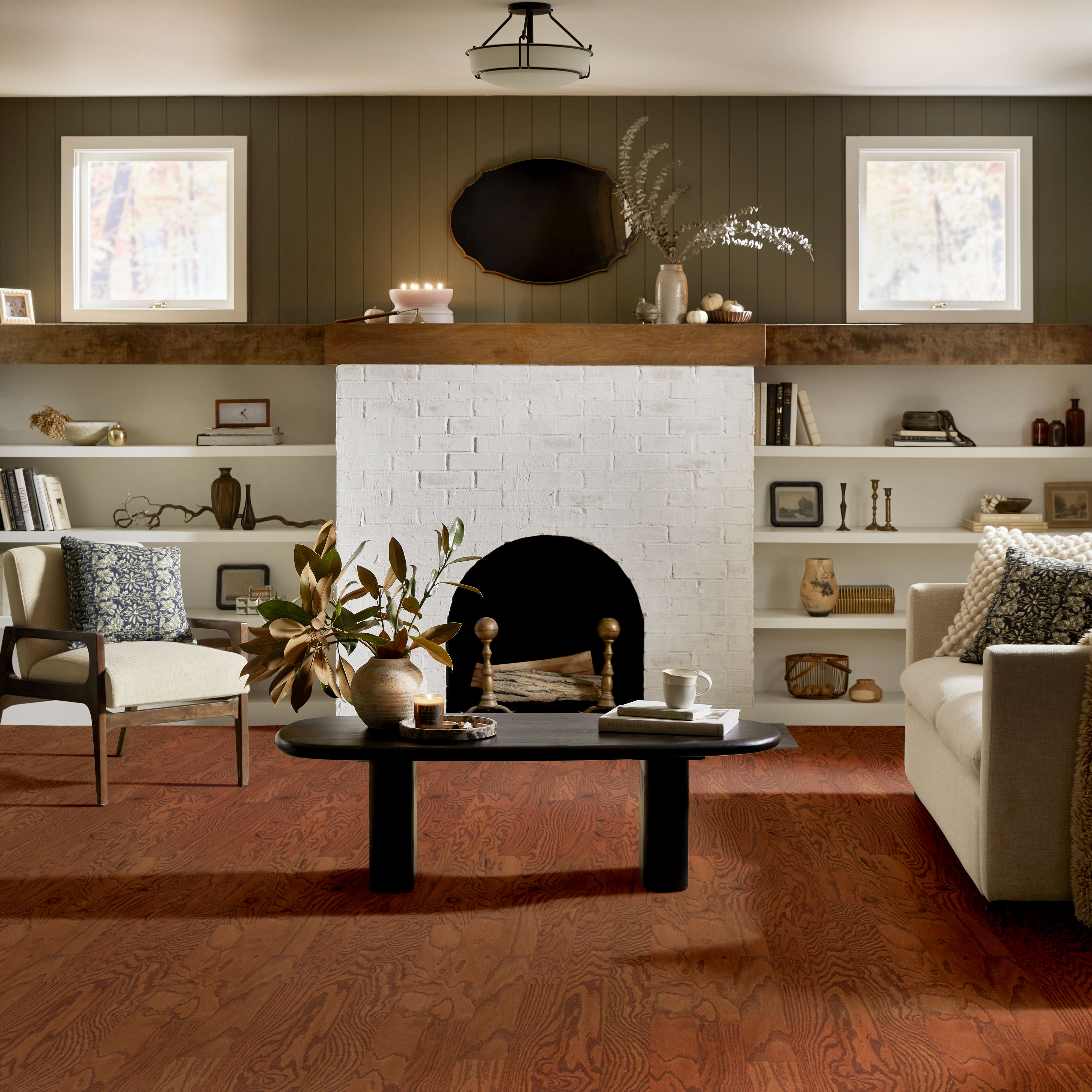 Arden Oak 3.25 - in color Gunstock | Shaw Floors